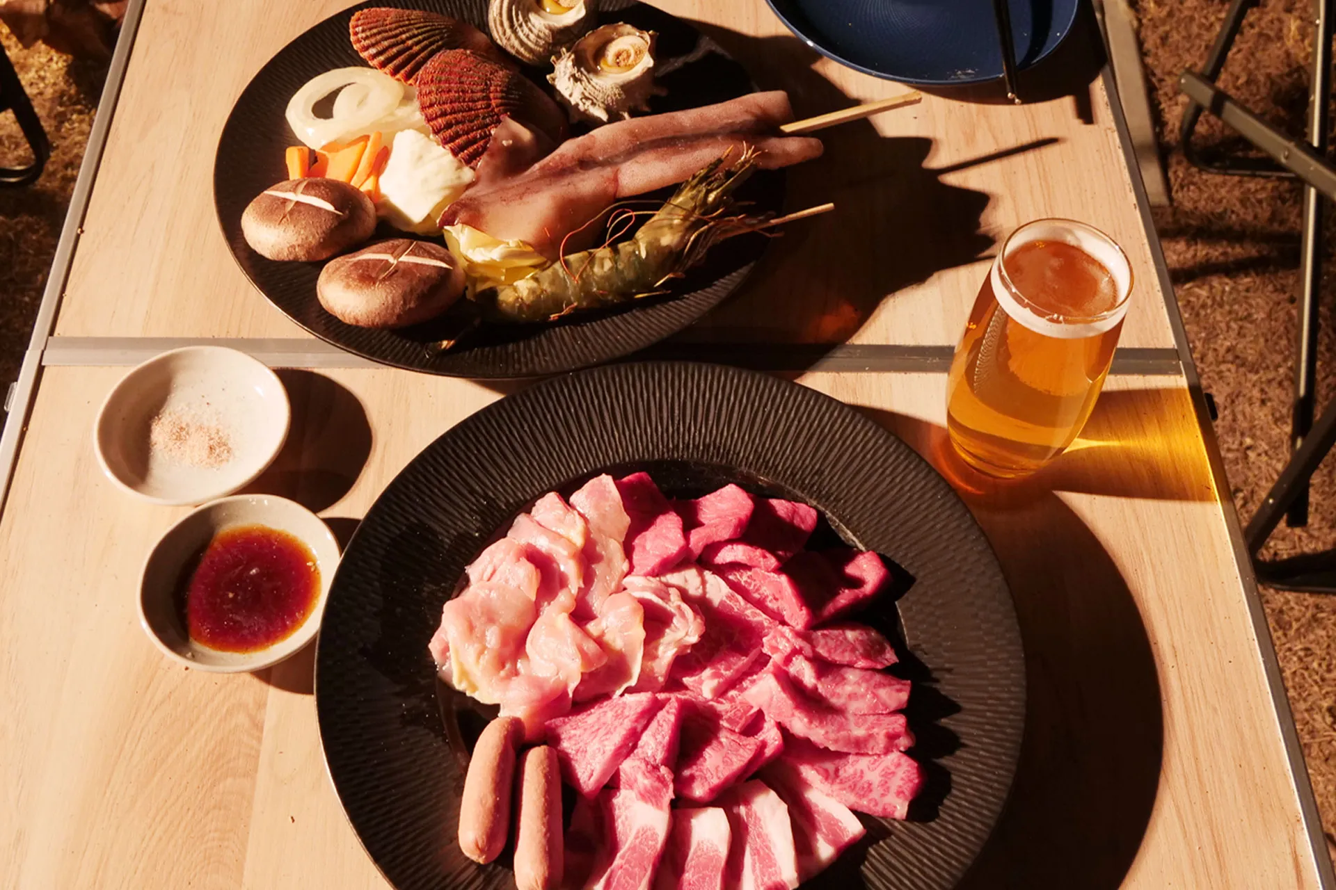 地元の食材